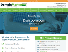 Tablet Screenshot of digiroom.com